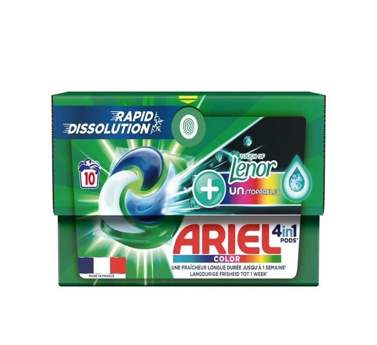 قرص ماشین لباسشویی آریل مدلTouch Of Lenor بسته 10 عددی