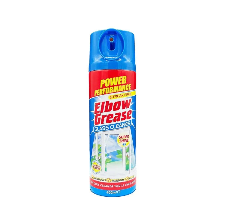 اسپری شیشه پاک کن البو گریس مدل Glass Cleaner حجم 400 میلی لیتر