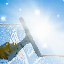 اسپری شیشه پاک کن البو گریس مدل Glass Cleaner حجم 400 میلی لیتر