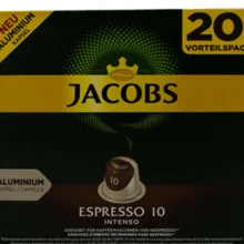کپسول قهوه جاکوبز مدل Espresso Intenso بسته 20 عددی