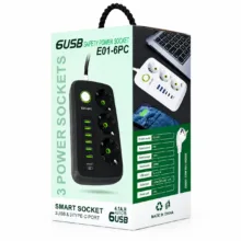 چندراهی برق مدل  E01-6PC