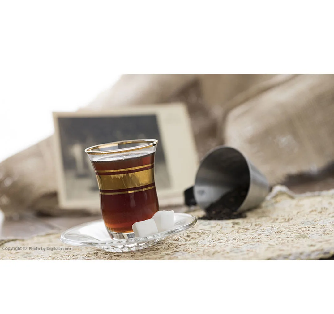 چای سیاه ارل گری گلستان وزن 500 گرم