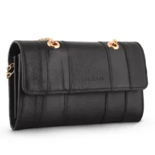 کیف دوشی زنانه چرم یلسان مدل تیکا کد 213-MC