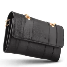 کیف دوشی زنانه چرم یلسان مدل تیکا کد 213-MC