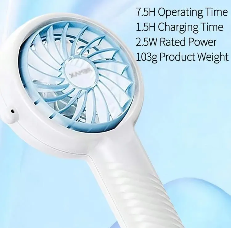 پنکه شارژی ریمکس مدل SF07 ظرفیت 1200 میلی آمپر ساعت