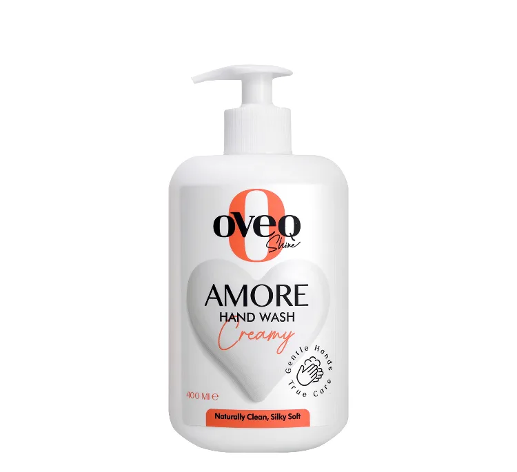 مایع دستشویی کرمی اوک شاین مدل AMORE حجم 400 میلی لیتر