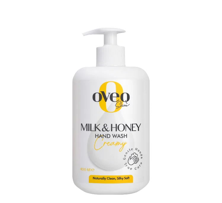 مایع دستشویی کرمی اوک شاین مدل MILK & HONEY حجم 400 میلی لیتر