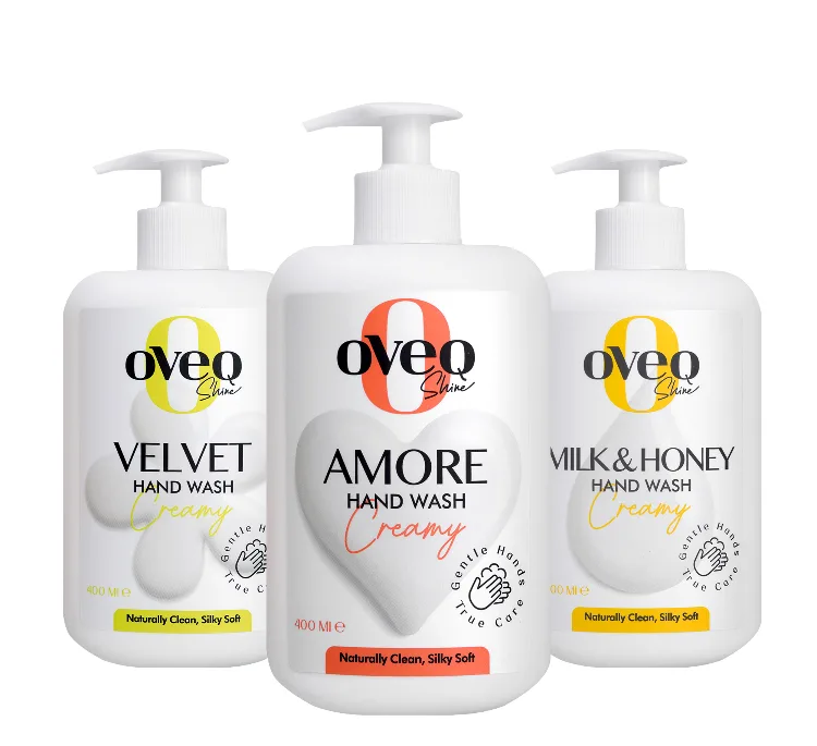 مایع دستشویی کرمی اوک شاین مدل MILK & HONEY حجم 400 میلی لیتر