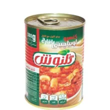 کنسرو لوبیا چیتی با قارچ گلنوش وزن 380 گرم بسته 2 عددی