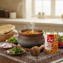 کنسرو نخود آبگوشتی برتر وزن 420 گرم