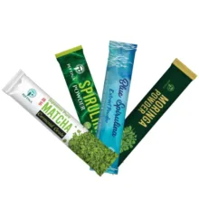 بسته ترکیبی ماچا، اسپیرولینا و مورینگا پپتینا وزن 10 گرم بسته 20 عددی