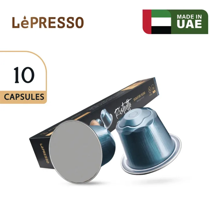 کپسول قهوه ristretto لپرسو بسته 10 عددی
