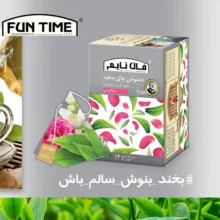 دمنوش چای سفید فان تایم بسته 14 عددی