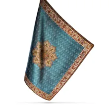 رومیزی ترمه عدل طرح گل فرنگ