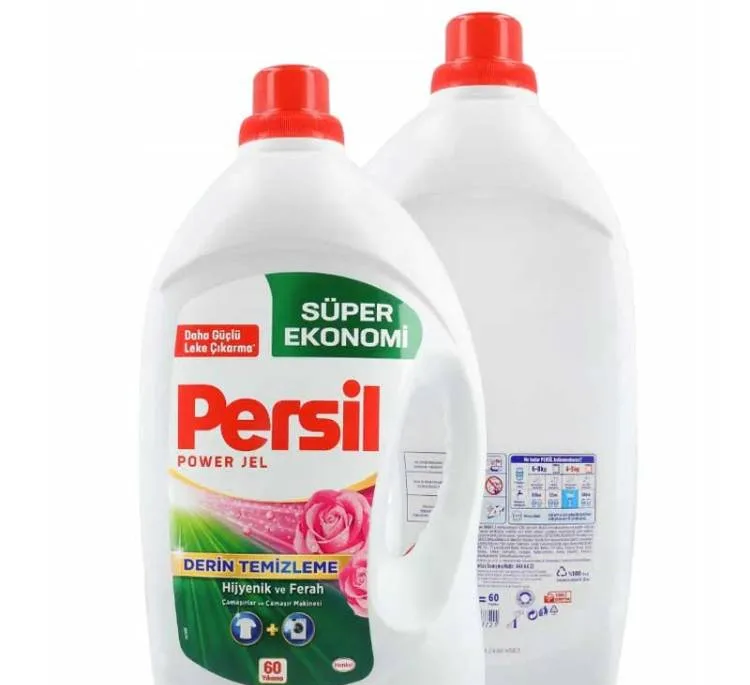 مایع لباسشویی پرسیل مدل Derin Temizleme رایحه گل رز وزن 3.9 کیلوگرم