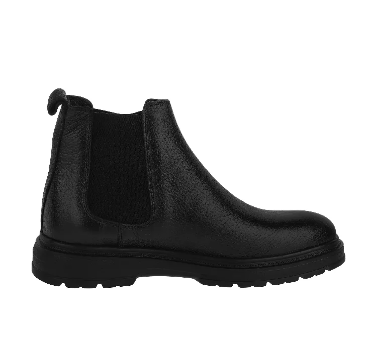 نیم بوت مردانه رویال چرم کد MF534