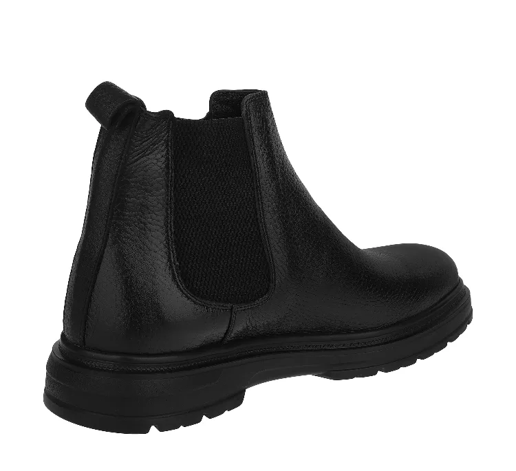 نیم بوت مردانه رویال چرم کد MF534