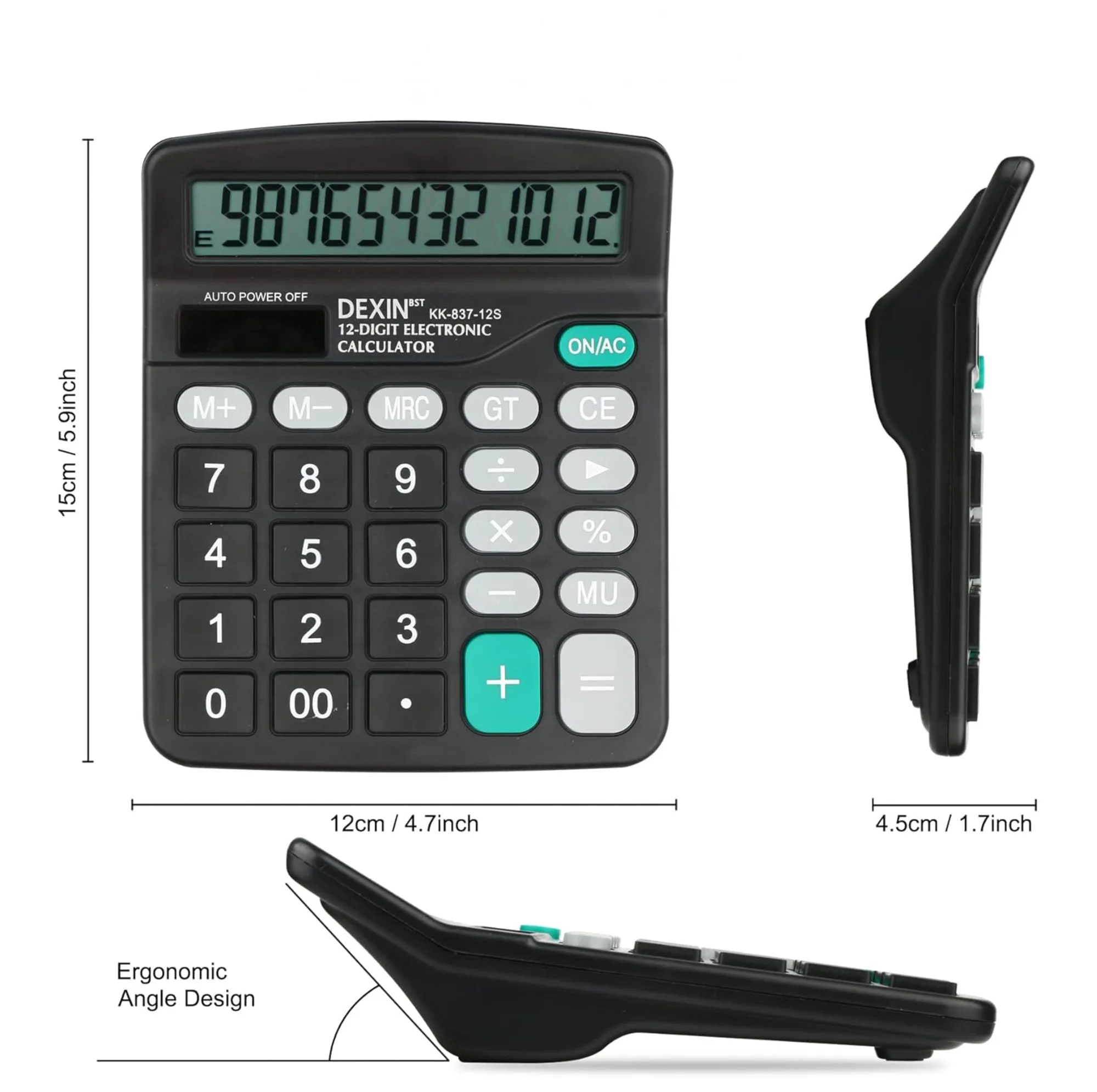 ماشین حساب مدل KK-837-12S