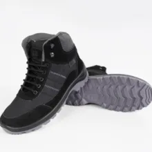 نیم بوت مردانه شیما مدل گاردن رنگ مشکی