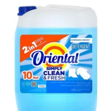 مایع لباسشویی اورینتال مدل Clean & Fresh وزن 10 کیلوگرم