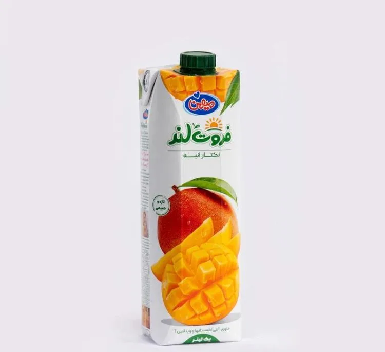 نکتار انبه فروت لند میهن حجم یک لیتر