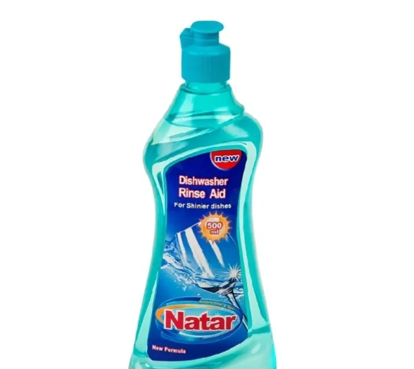مایع براق‌ کننده ماشین ظرفشویی ناتار مدل Rinse Aid حجم 500 میلی لیتر