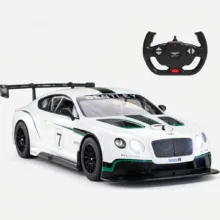 ماشین کنترلی راستار مدل Bentley Continental GT3 کد 76700 با چراغ‌های LED جلو و عقب در مقیاس 1:14