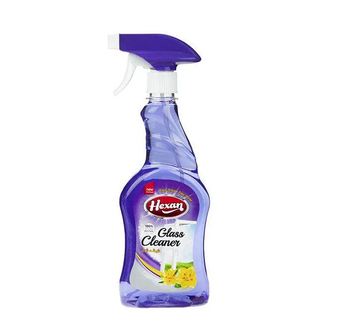 اسپری شیشه پاک کن هگزان مدل Purple حجم 500 میلی لیتر مجموعه 2 عددی