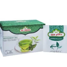چای سبز نعناع فلفلی دکتر بین بسته 20 عددی