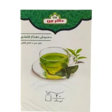 چای سبز نعناع فلفلی دکتر بین بسته 20 عددی