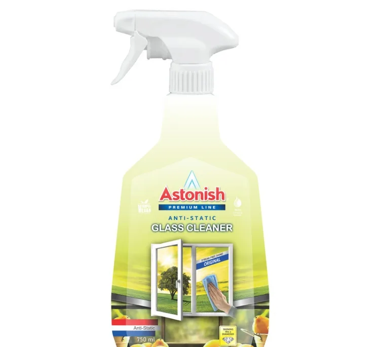 شیشه پاک کن استونیش مدل آنتی استاتیک premium حجم 750 میلی لیتر