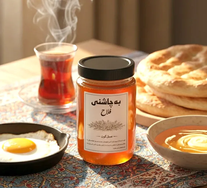 عسل ممتاز گون به چاشنی فلاح وزن 1000 گرم