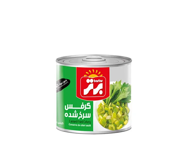 کنسرو کرفس سرخ شده برتر وزن 480 گرم