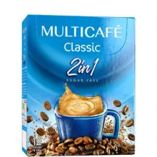 کافی میکس 2×1 بدون شکر مولتی کافه بسته 12 عددی