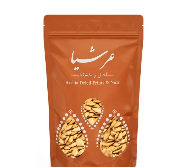 تخمه کدو دوآتیشه شور عرشیا وزن 1000 گرم