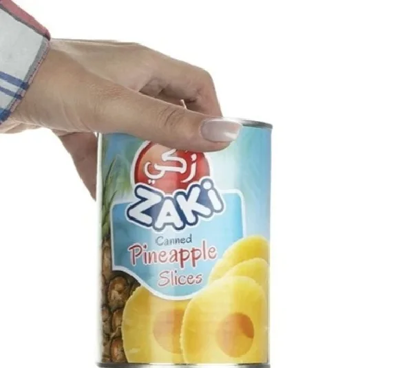کمپوت آناناس زکی وزن 565 گرم