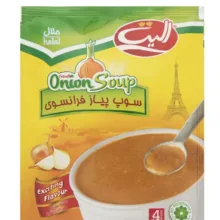 سوپ پیاز فرانسوی الیت وزن 65 گرم