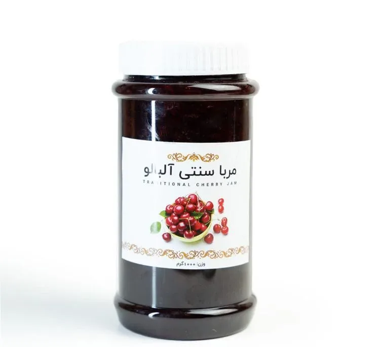 مربا سنتی آلبالو سویدا وزن 1000 گرم