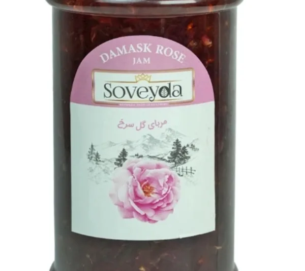 مربا گل سرخ سویدا وزن 1000 گرم