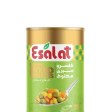کنسرو سبزی مخلوط اصالت وزن 380 گرم