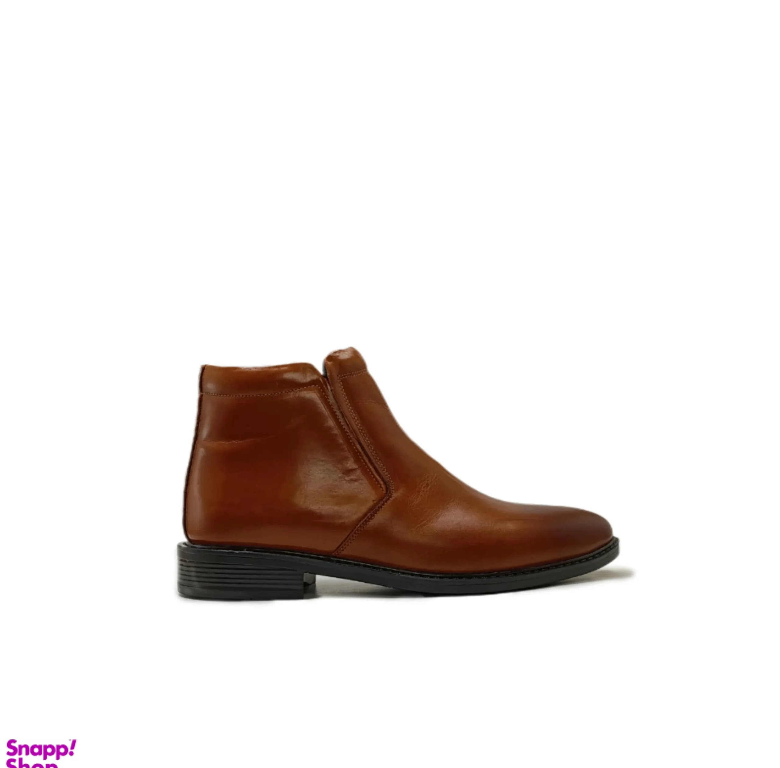 نیم بوت مردانه طرح چلسی چرم طبیعی کد si141
