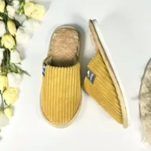 دمپایی حوله ای نیکتا مدل آوا کد Yell-01