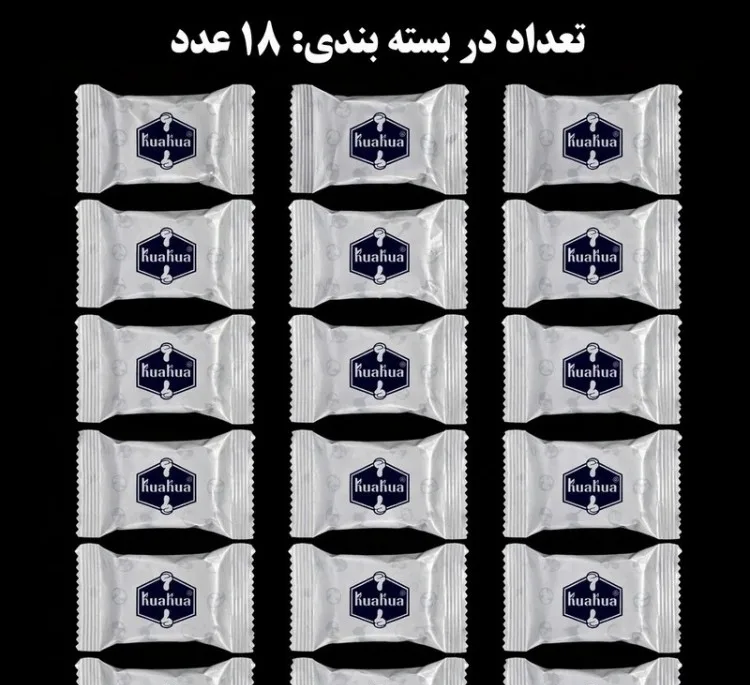 قرص ماشين ظرفشويی کواکوا مدل E-329 بسته 18 عددی