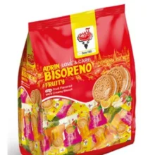 بیسکویت میوه ای آدرین وزن 460 گرم بسته 40 عددی