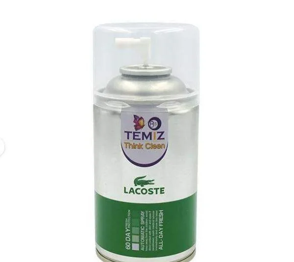 خوشبو کننده هوا تمیز8.5 مدل lacoste حجم 260 میلی لیتر