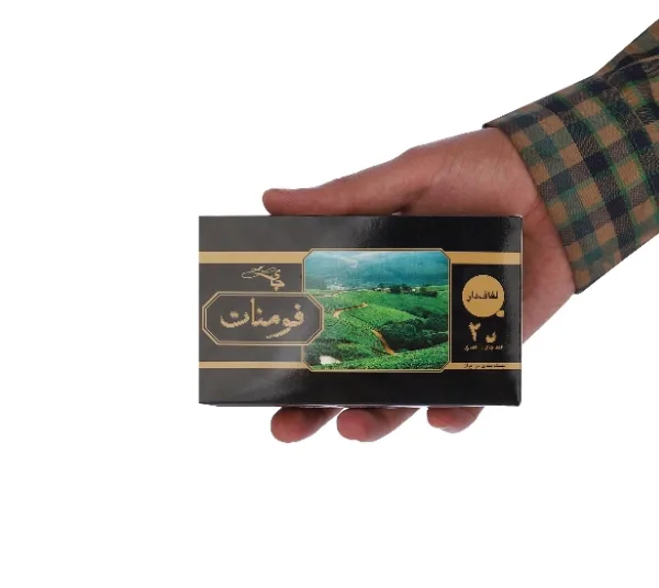 چای سیاه ارل گری لفاف دار فومنات بسته 25 عددی