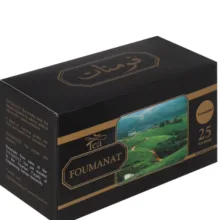 چای سیاه ارل گری لفاف دار فومنات بسته 25 عددی