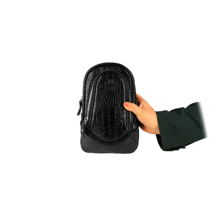 کیف کراس بادی مردانه رویال چرم کد W111.1
