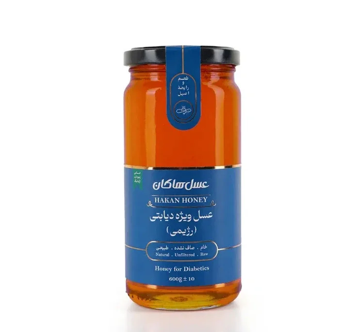 عسل ویژه دیابتی هاکان وزن 600 گرم