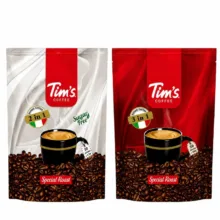 کافی میکس 2×1 تیمز بسته 20 عددی به همراه کافی میکس 3×1 تیمز بسته 20 عددی